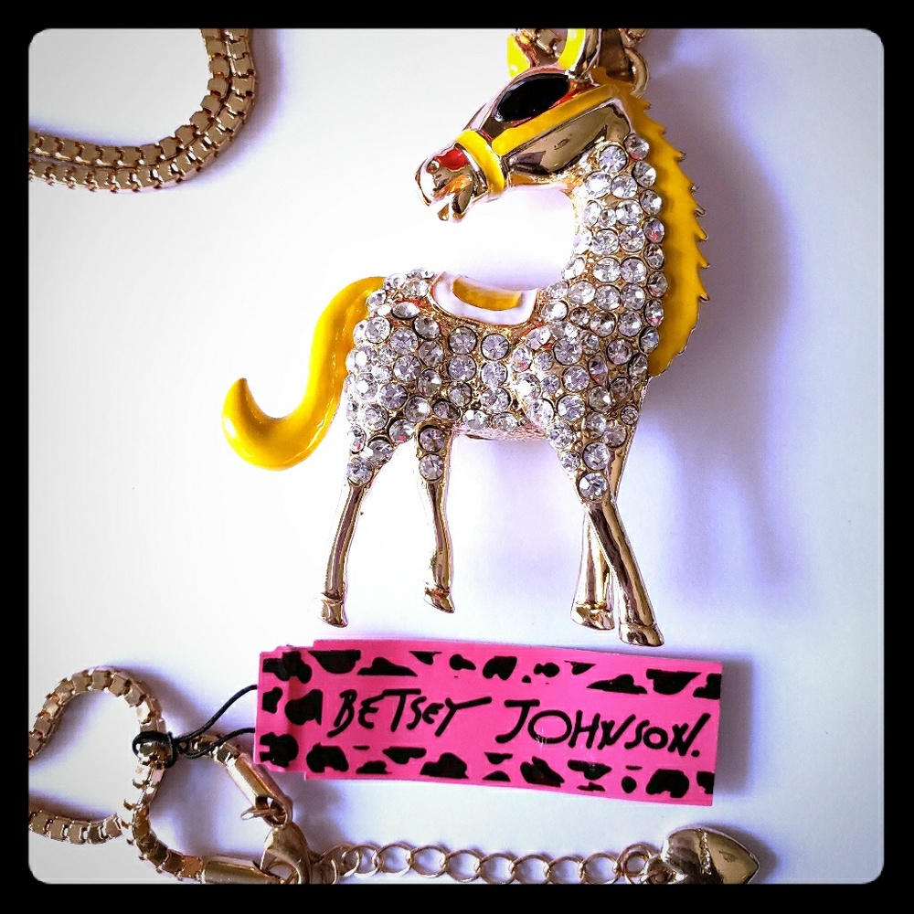 Betsey Johnson Sweater Chain